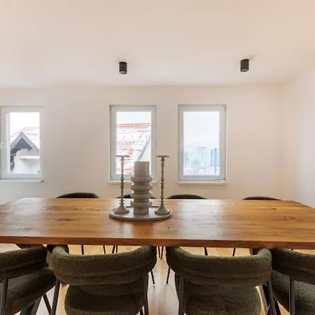 公寓 Modern Floor With Private Rooftop Terrace 塞拉耶佛